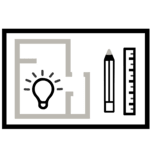 Icono de un plano